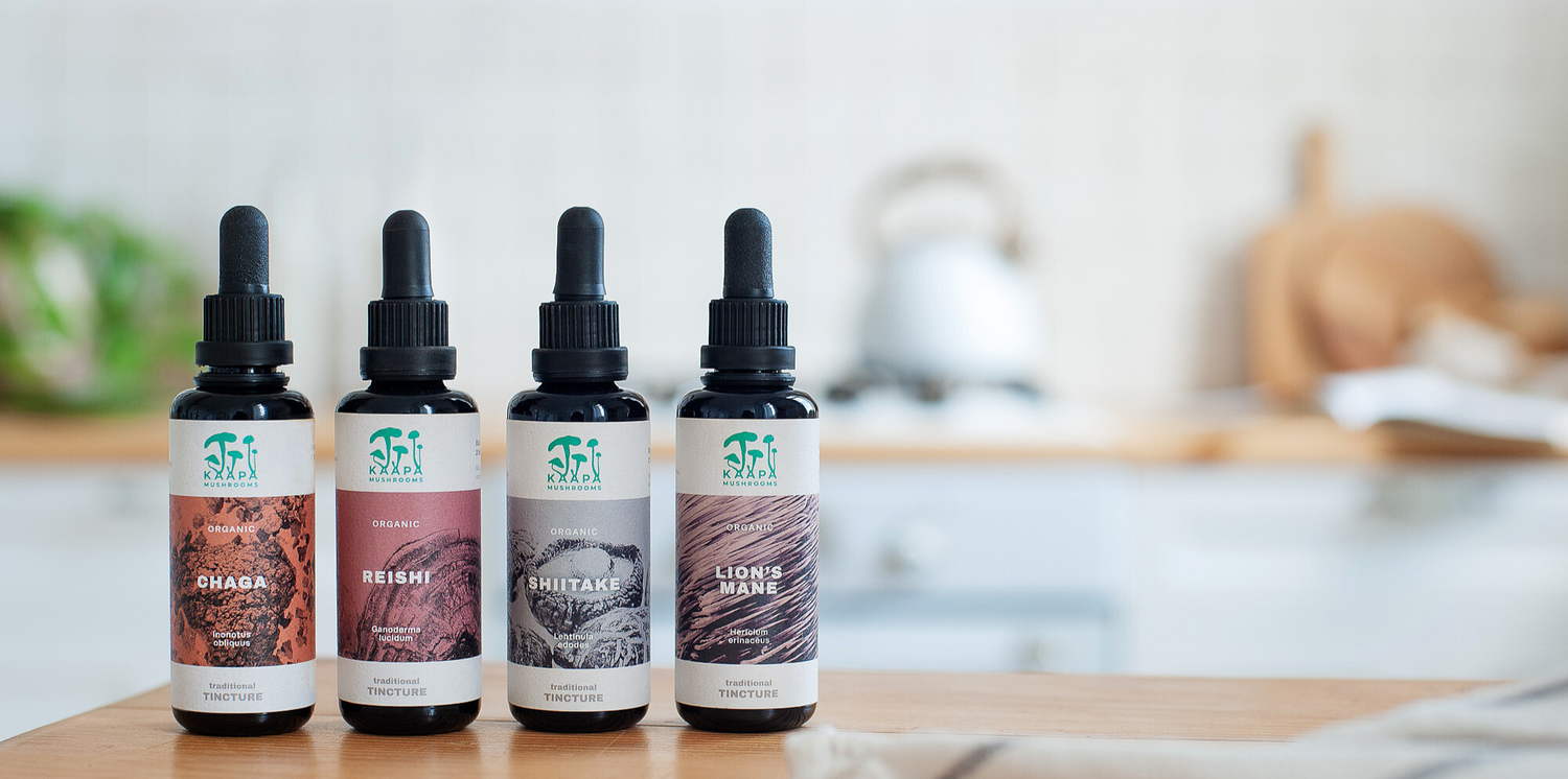 Organic Mushroom Tinctures