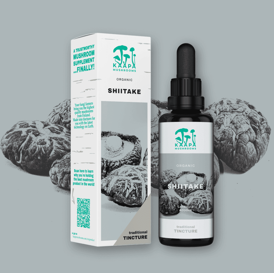 Shiitake Organic Tincture - KÄÄPÄ Mushrooms